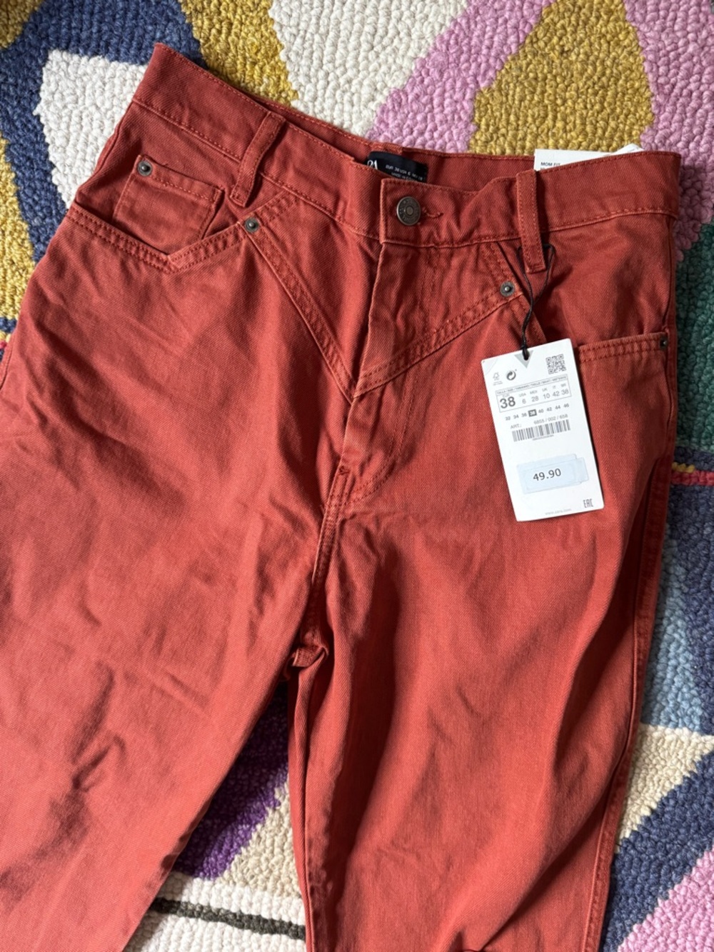 Zara Mom fit Jeans - Classic Straight Fit